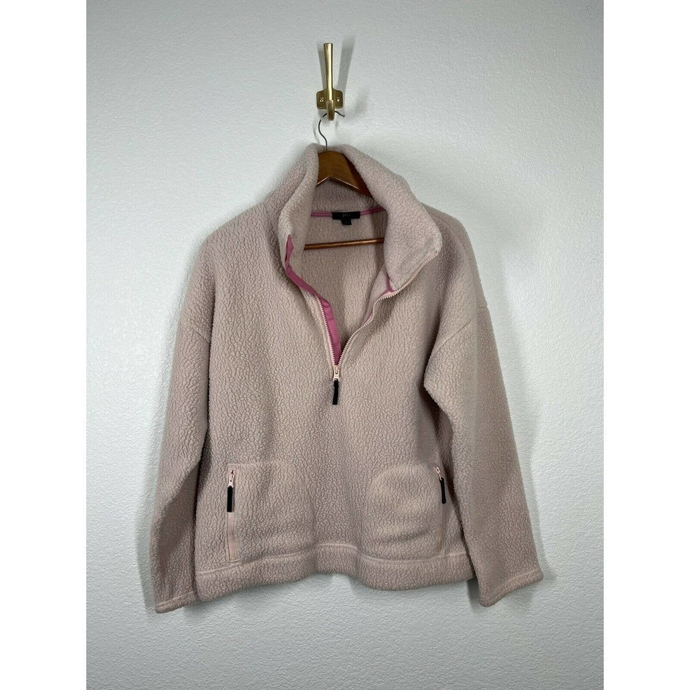 J. Crew Polartec 1/2 Zip Sherpa Fleece - Picture 3 of 7